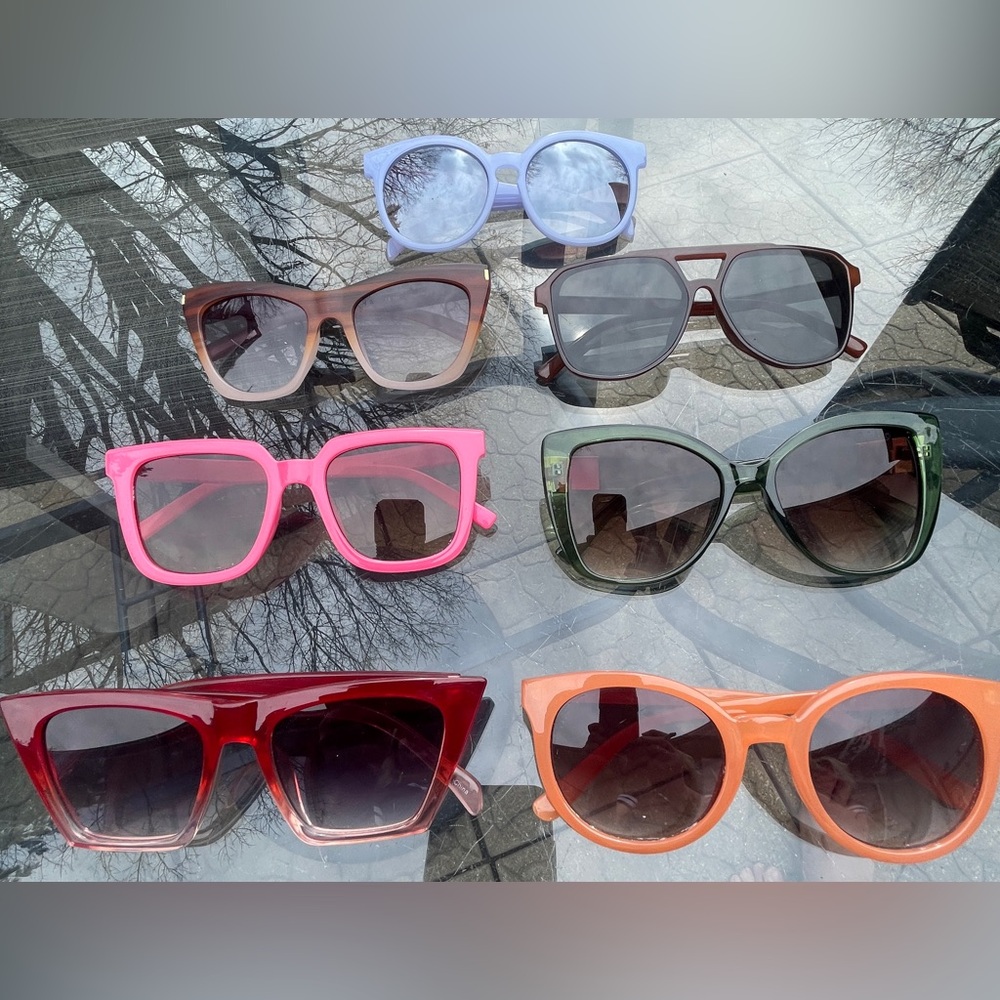 💰Women's Sunglasses Lot of 7! Make that outfit stand out!